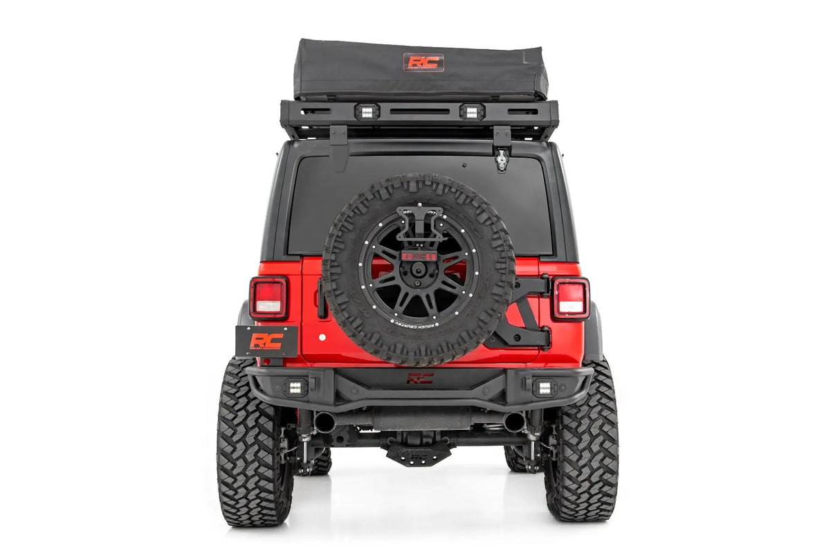 Rough Country Roof Top Tent Rack Mount 12 Volt Accessory & LED Light Kit 99050