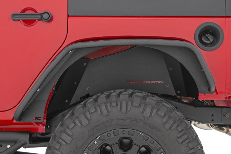 Rough Country Flat Fender Flare Steel | Jeep Wrangler JK (2007-2018)