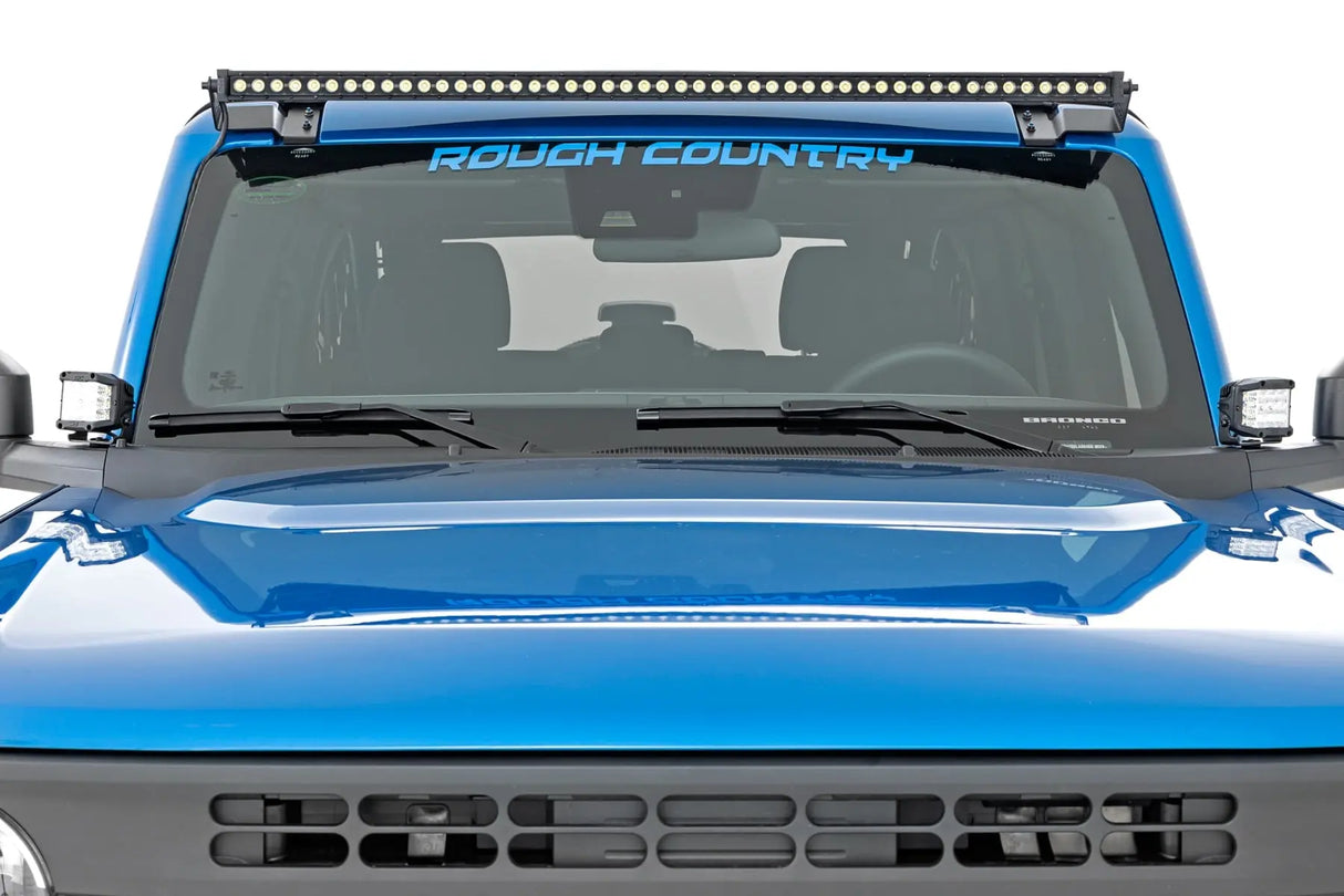 Rough Country LED Ditch Light Kit Ford Bronco 4WD 2021-2026 71046