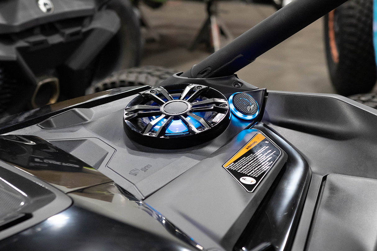 Can-Am® Maverick R 6.5" Dash Panel Speaker Mounts | UTVS-R-DP65 UTV Stereo