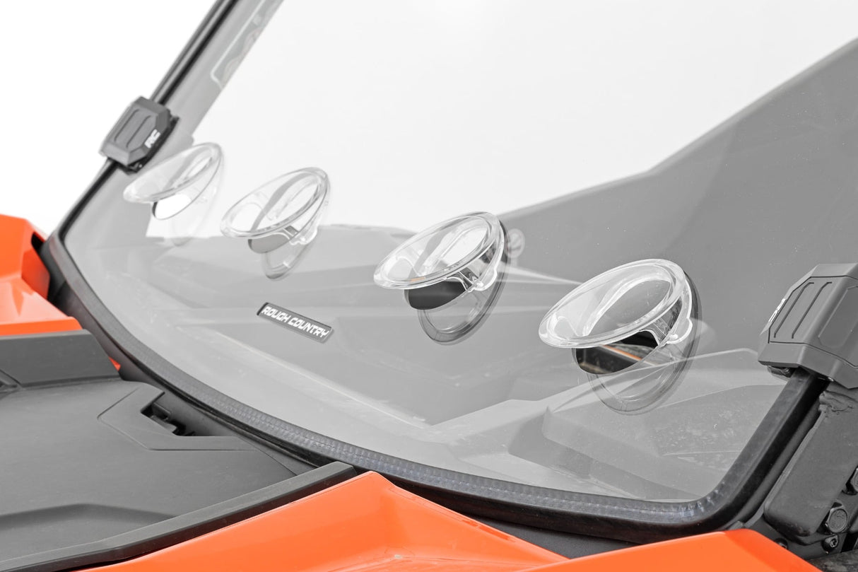 Rough Country Vented Full Windshield for Can-Am Maverick Sport 1000R