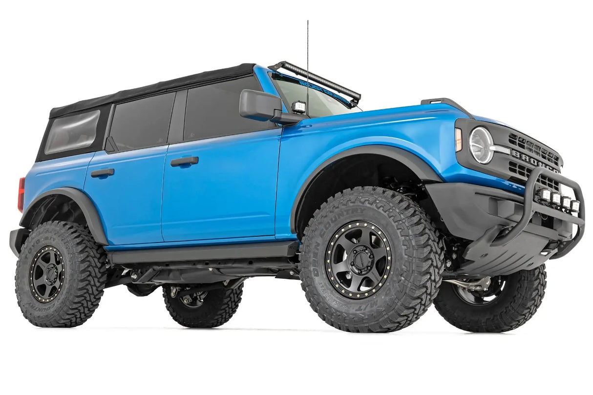 Rough Country SR2 Aluminum Rail 4-Door Ford Bronco 4WD 2021-2026 52002