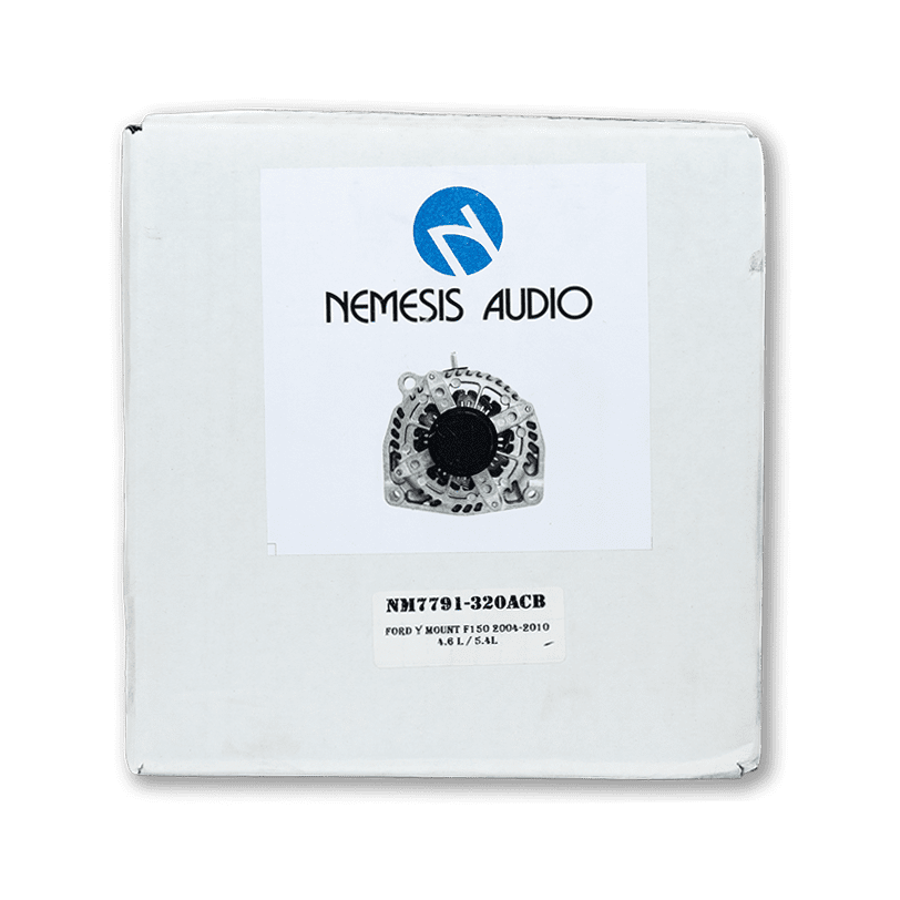 Nemesis Audio NM7791-320ACB 320A High Output Alternator – Ford F150 Nemesis Audio