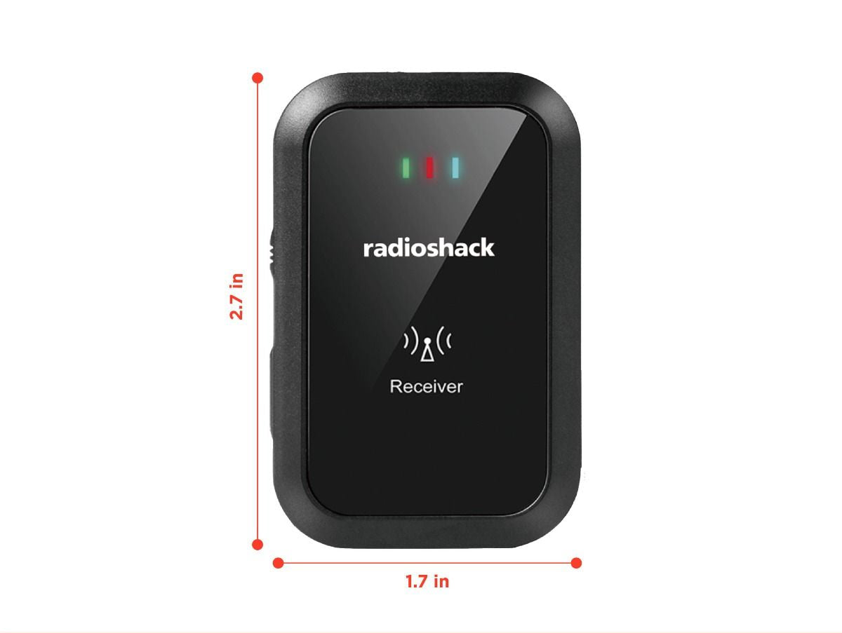RadioShack Wireless Microphone System with LED Display & 3.5mm Input Radio Shack