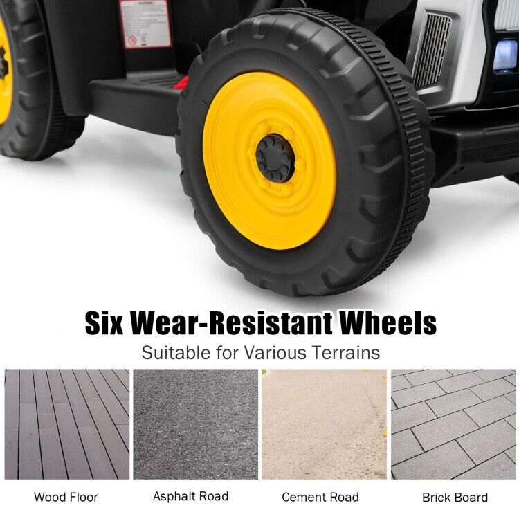 Interactive Kids Ride-On Tractor with Lights and Music - Perfect for Imaginative Play!
