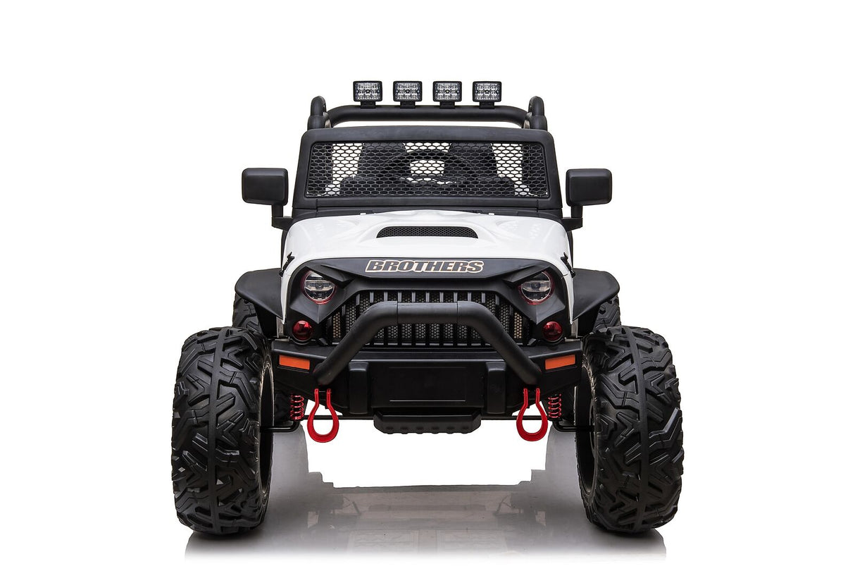 JEEP Double Drive Children's Ride-On Car with 24V Power and Dual 200W Motors