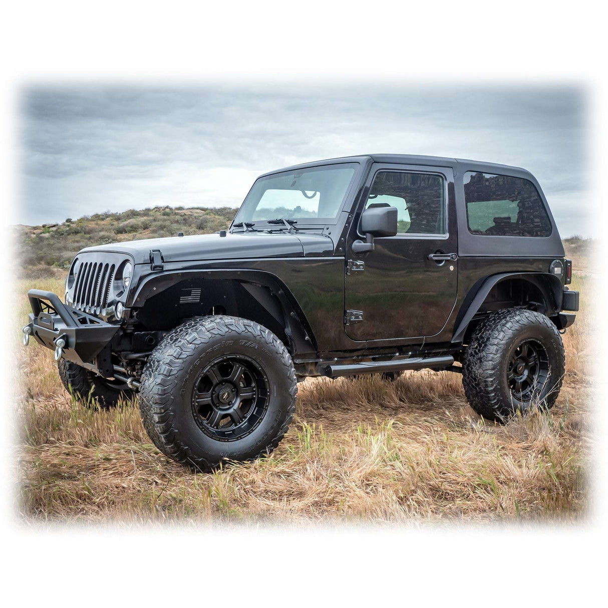 Jeep JK 2‑Door Fastback 2‑Piece Hard Top | 2007–2018 Turn Offroad