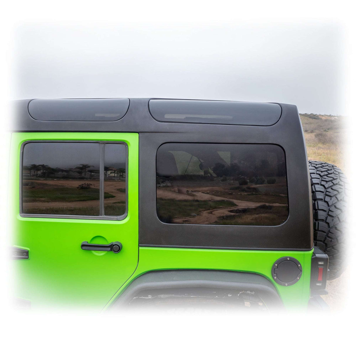 Jeep JK 4‑Door Safari Style Hard Top | 2007–2018 Turn Offroad