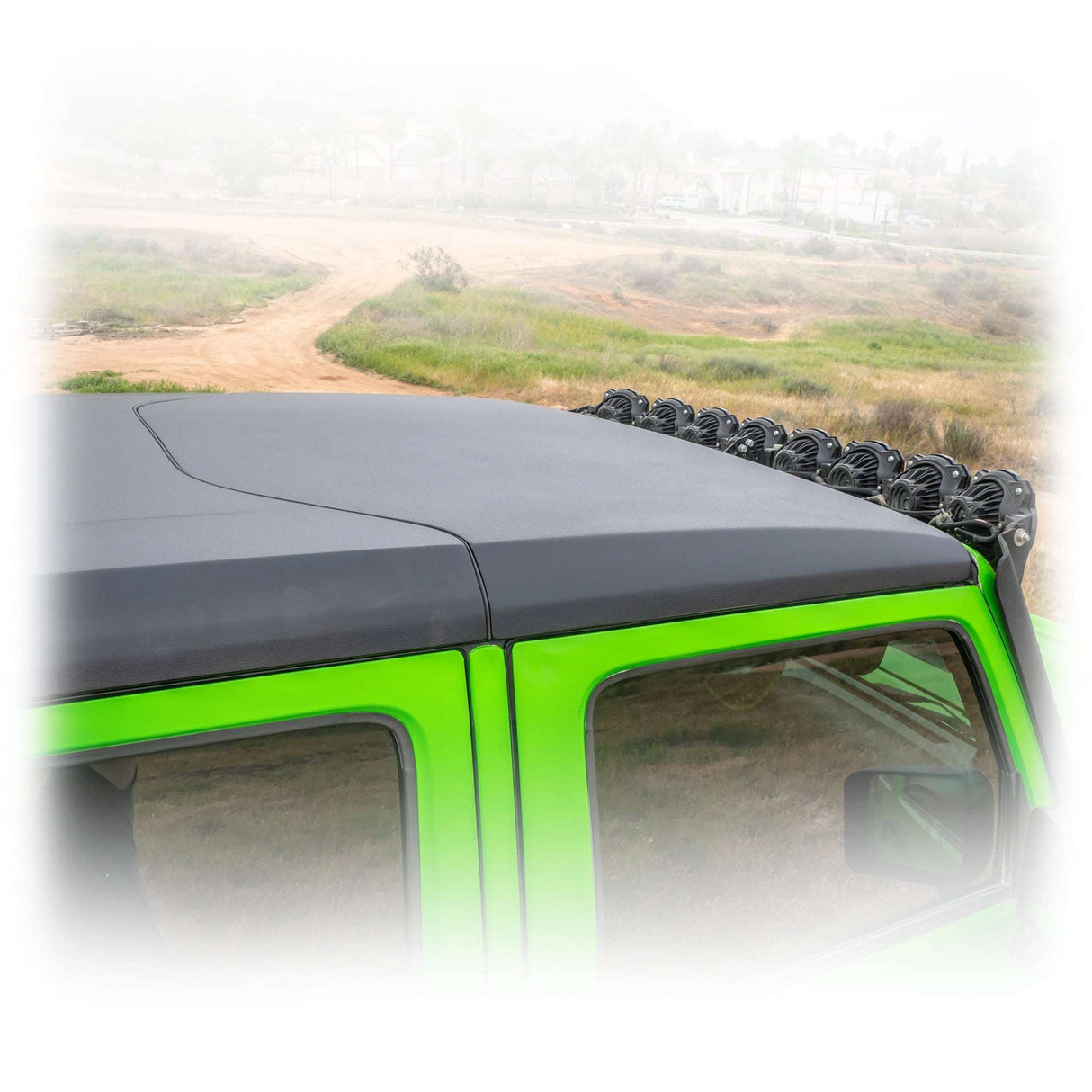 Jeep JK 4‑Door Squareback 2‑Piece Hard Top | 2007–2018 Turn Offroad