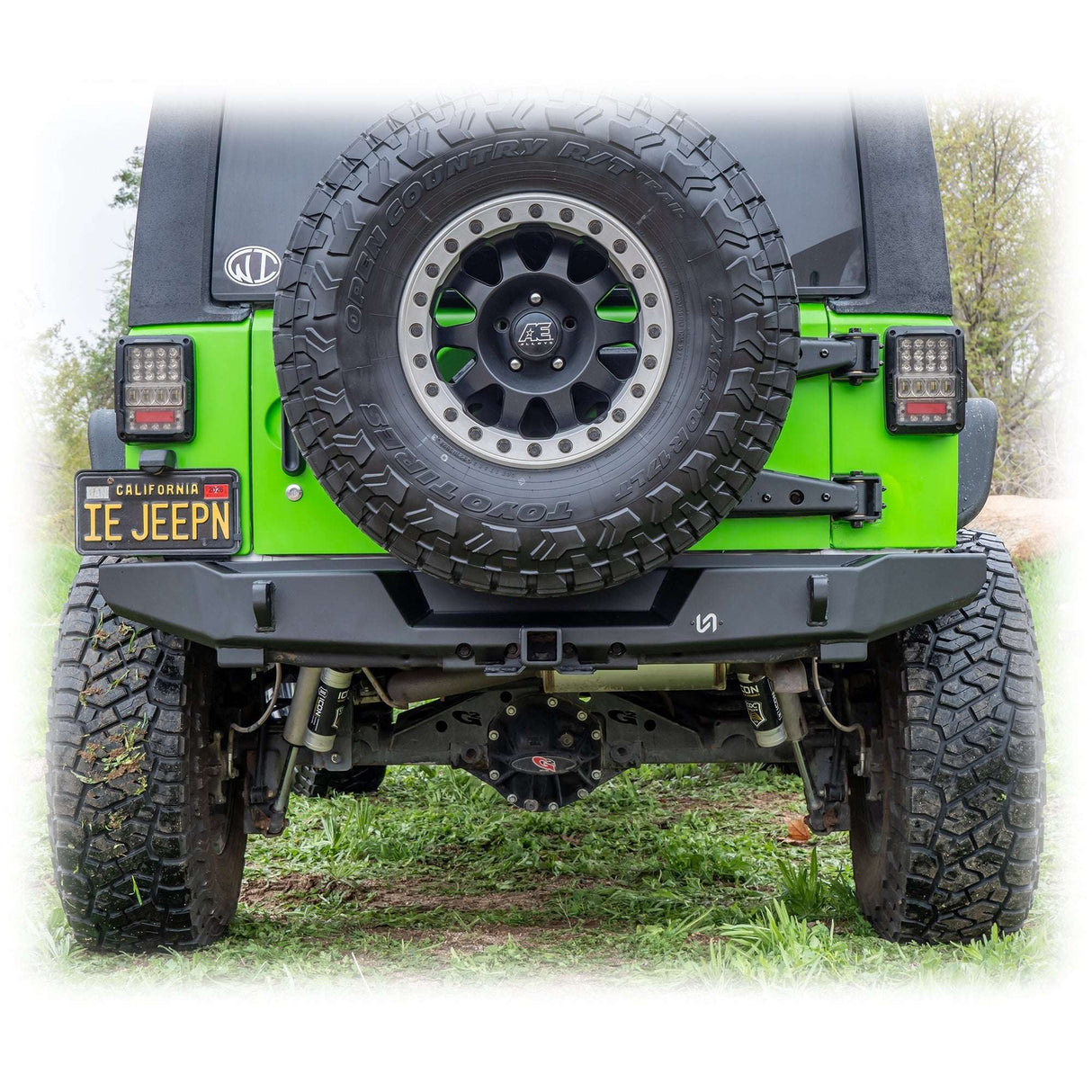 Jeep JK Rear Bumper with Hitch Receiver | 2007–2018 Turn Offroad
