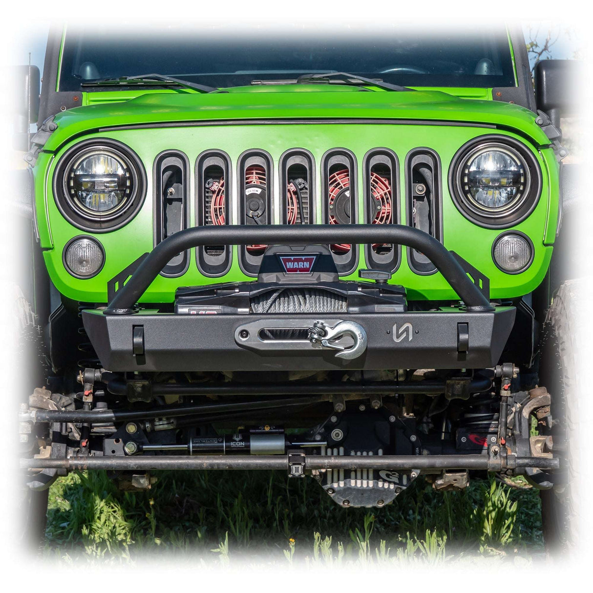 Jeep JK | Stubby Front Bumper | High-Clearance, Winch-Ready | 2007-2018 Turn Offroad