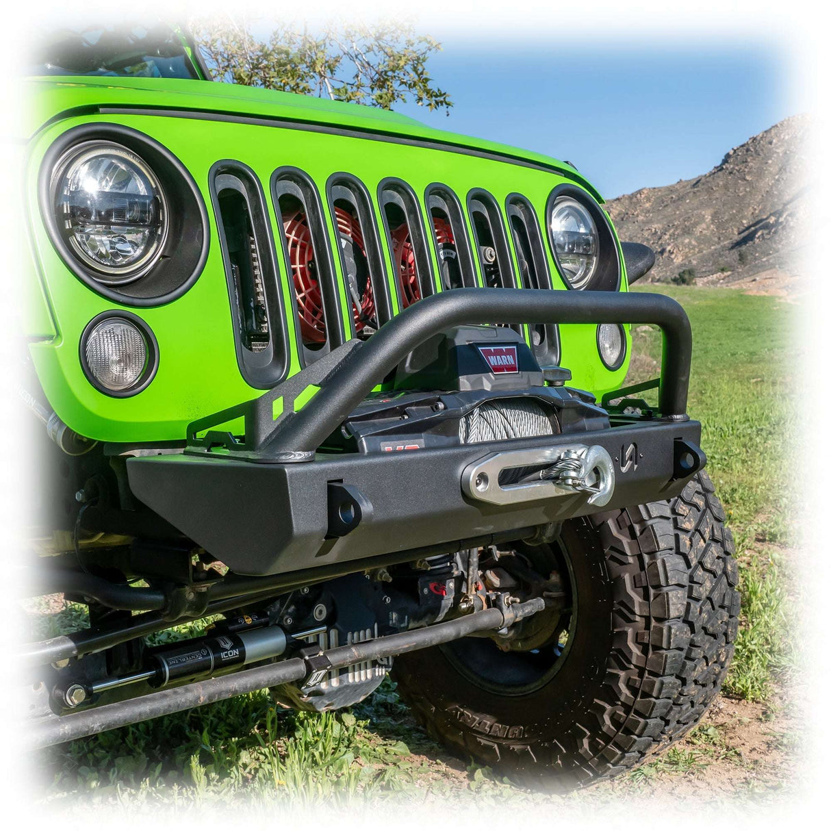 Jeep JK | Stubby Front Bumper | High-Clearance, Winch-Ready | 2007-2018 Turn Offroad