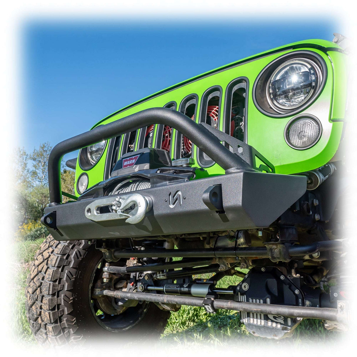 Jeep JK | Stubby Front Bumper | High-Clearance, Winch-Ready | 2007-2018 Turn Offroad