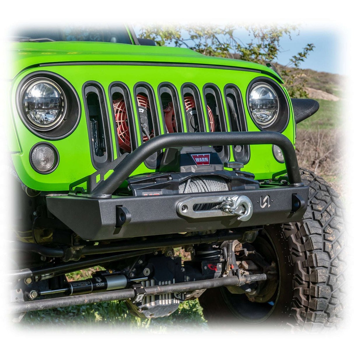 Jeep JK | Stubby Front Bumper | High-Clearance, Winch-Ready | 2007-2018 Turn Offroad