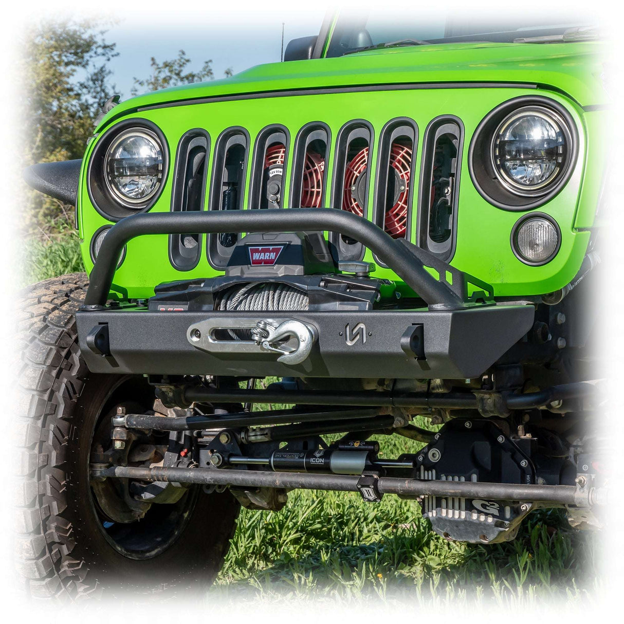 Jeep JK | Stubby Front Bumper | High-Clearance, Winch-Ready | 2007-2018 Turn Offroad