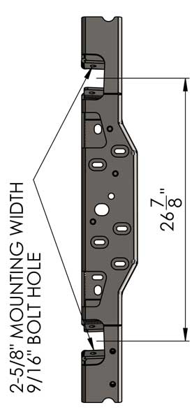 Jeep JK 3 Link Transmission Crossmember 2012-2018