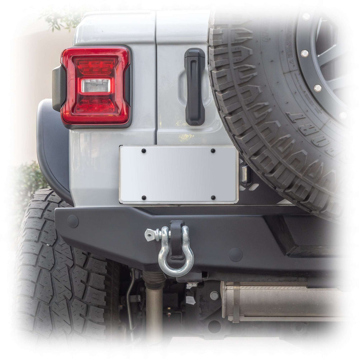 Jeep JL License Plate Relocation Kit Turn Offroad