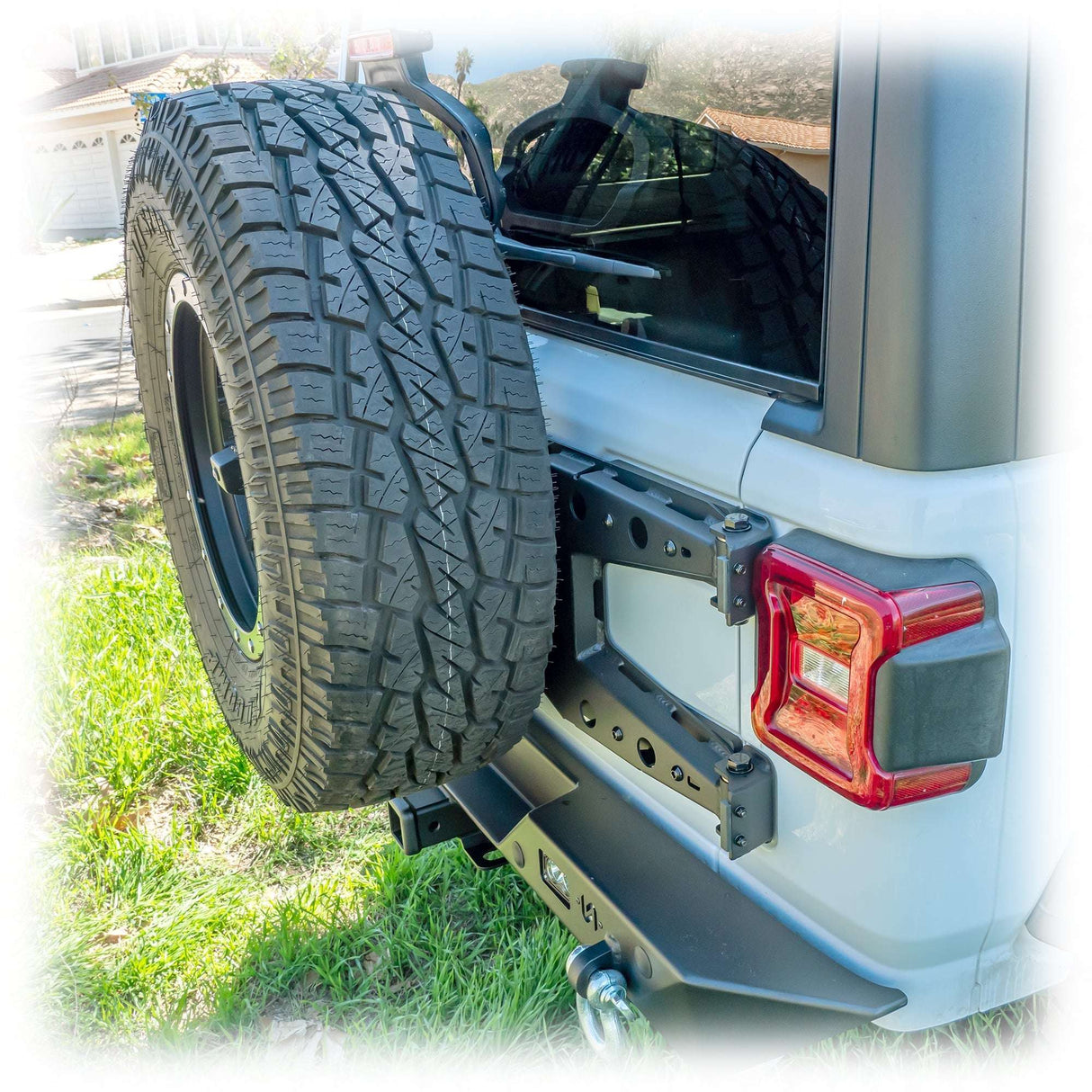 Jeep JL Tailgate Reinforcement Tire Carrier | 2018–2025 Turn Offroad