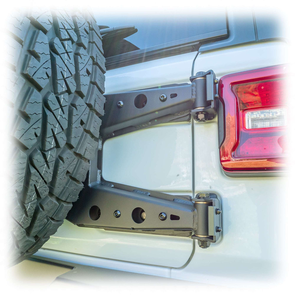 Jeep JL Tailgate Reinforcement Tire Carrier | 2018–2025 Turn Offroad