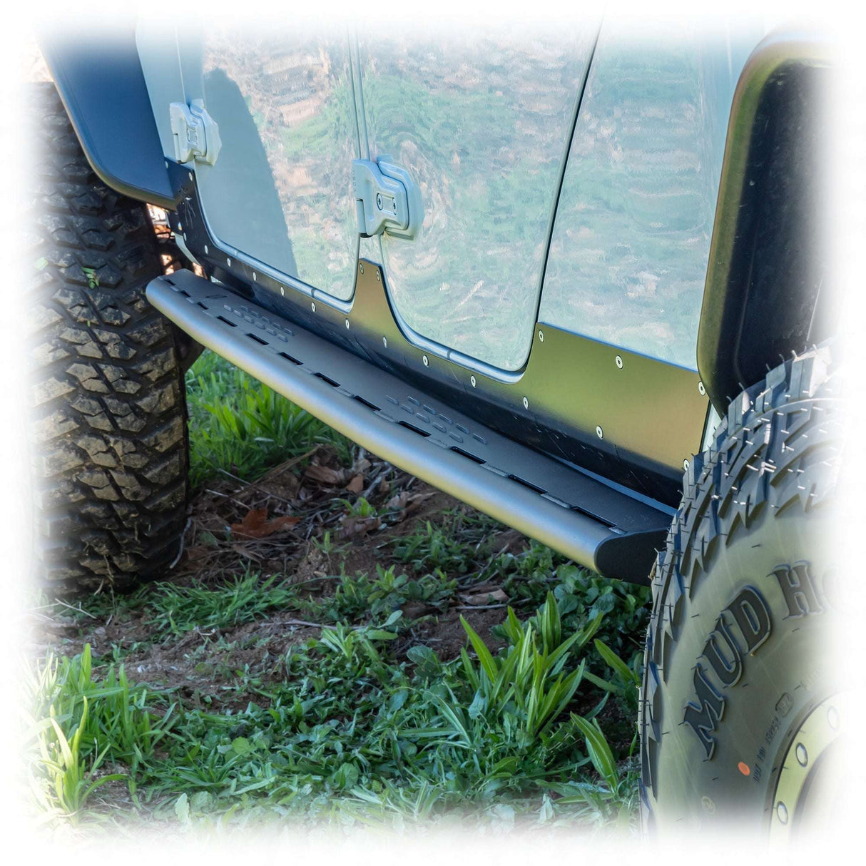 Jeep JT Gladiator Rock Slider Steps | With Frame-Mount System | 2020–2025 Turn Offroad