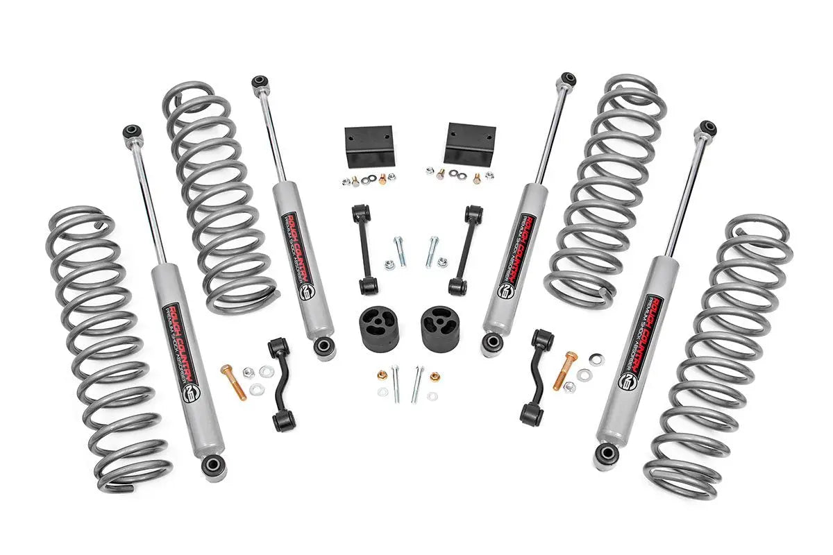 Rough Country 2.5 Inch Lift Kit Jeep Wrangler Unlimited JL 4WD 2018-2023 67731-config