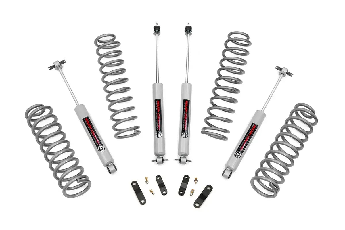 Rough Country 2.5 Inch Suspension Lift Kit Jeep Wrangler JK 4-Door 2WD/4WD 2007-2018 67930