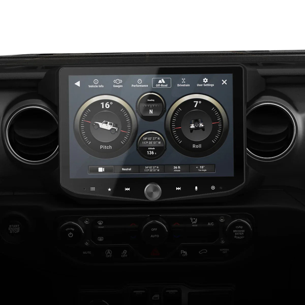Stinger HORIZON10 10" Radio Fully Integrated Kit W/ Vehicle And Off-Road I '18-'23 Jeep JL Wranglers/ '20-'23 Jeep JT Gladiators
