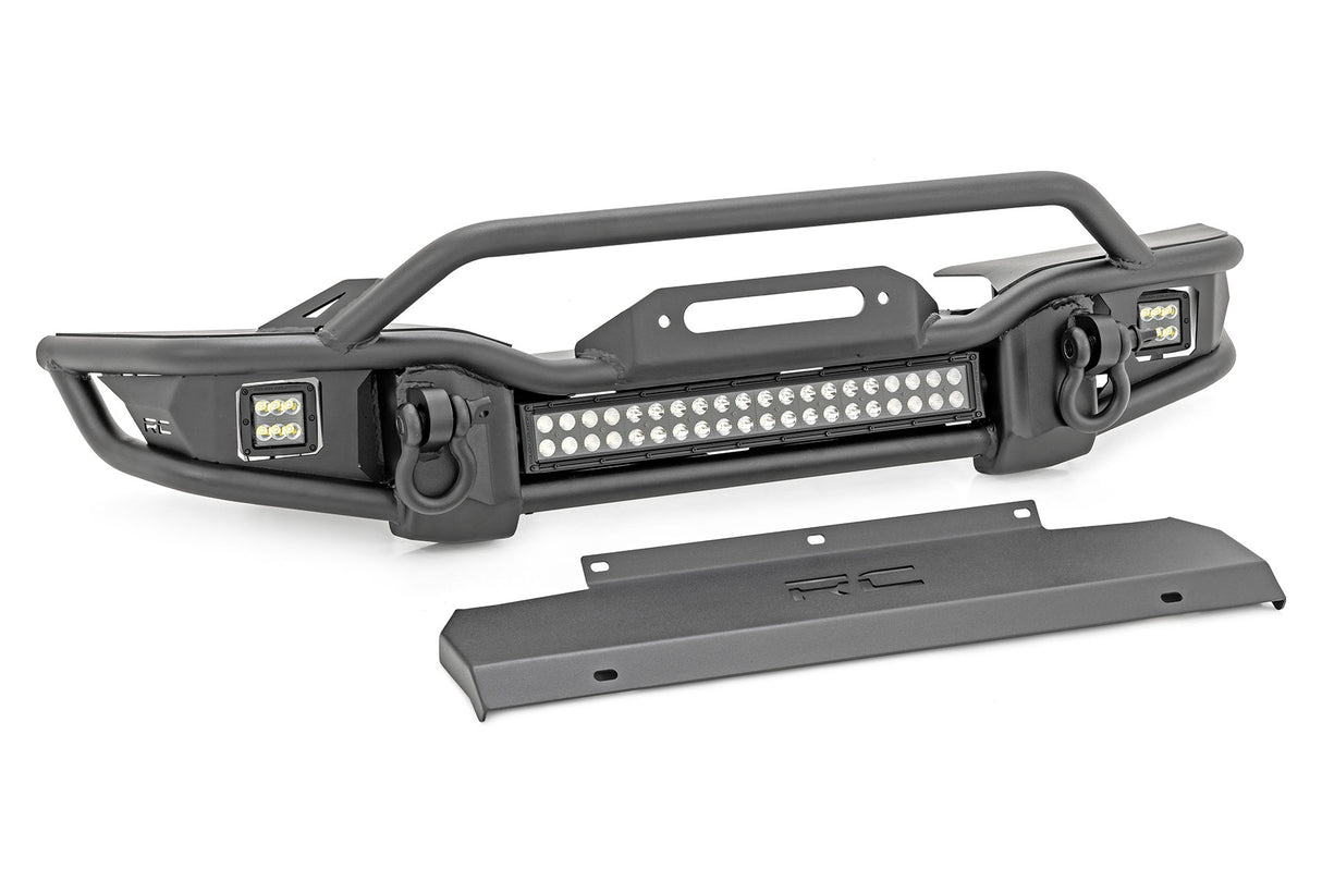 Front Winch Bumper | Tubular | Skid Plate | Jeep Gladiator JT/Wrangler JK & JL/Wrangler Unlimited