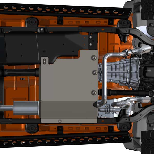 Jeep JK Transfer Case Skid Plate Kit
