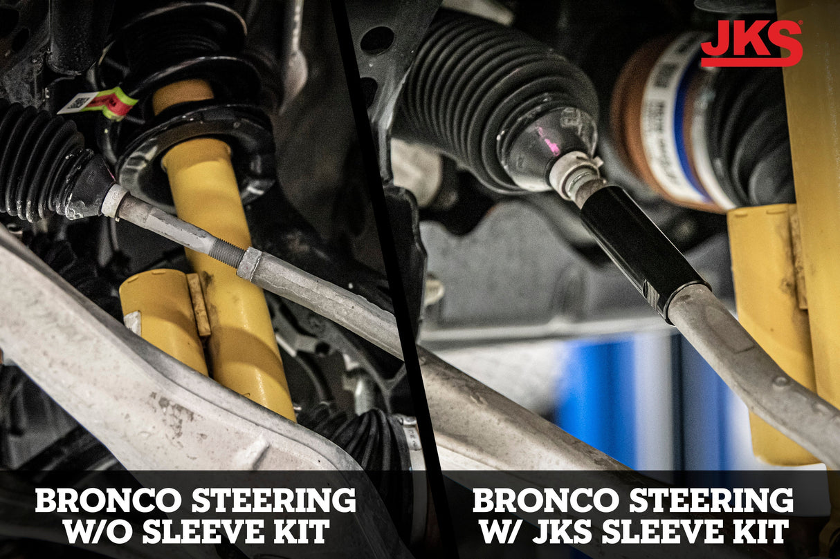 Steering Sleeve Kit | Ford Bronco (21-26) JKS Manufacturing