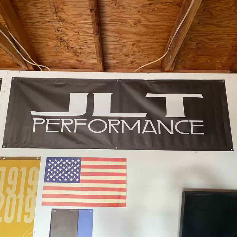 JLT Performance Premium Vinyl Garage / Shop Banner (6' W x 2' H) JLT