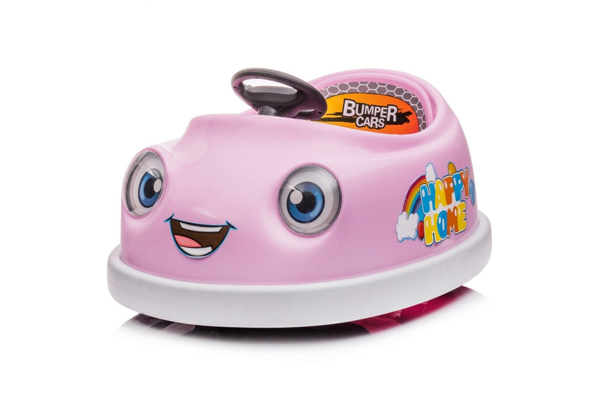 Kid's Electric Bumper Cars with Remote Control and Self-Driving Feature