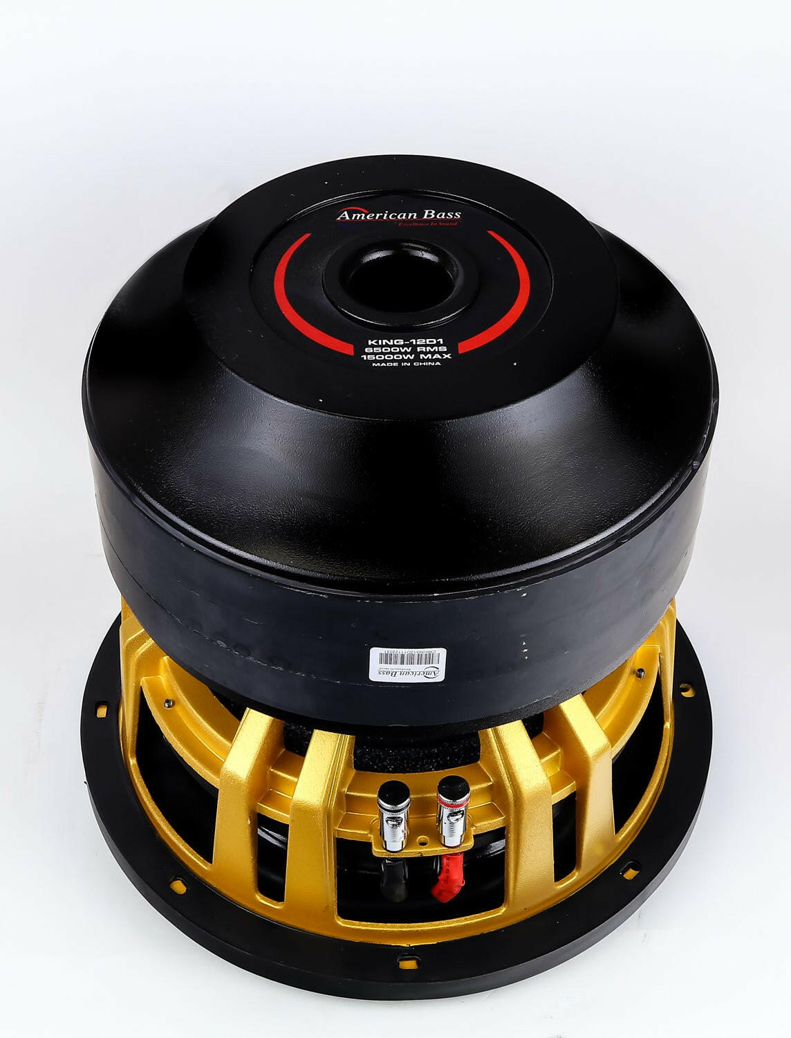 King 12″ Car Subwoofer | 6500 Watts RMS | Dual Voice Coil 1 Ohm or 2 Ohm