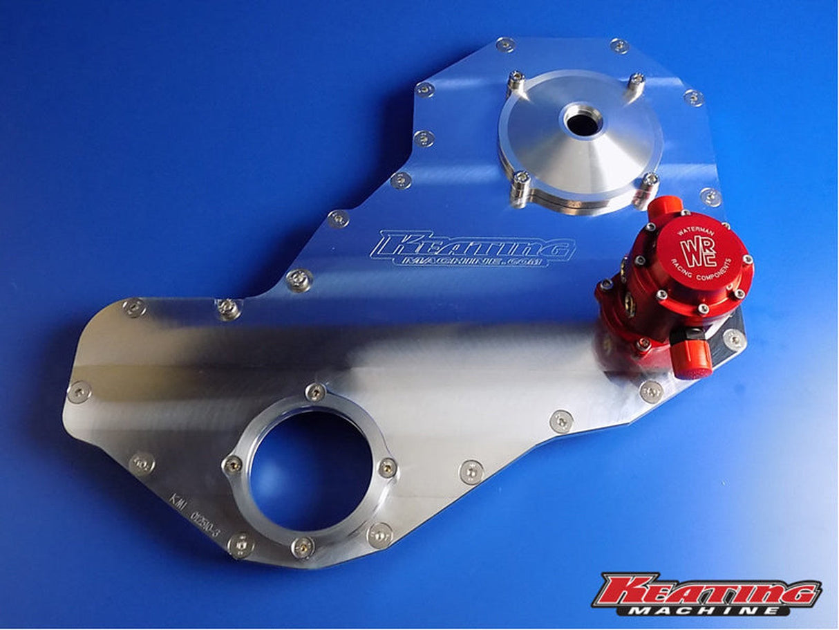 Keating Machine 012510-3 Billet Timing Front Cover, 1993-1998 Dodge Ram 5.9L Cummins, 12 Valve Keating Machine