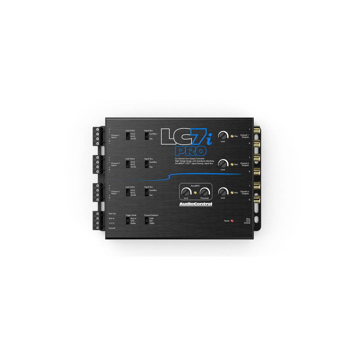 AudioControl LC7i PRO 6-Channel Line Output Convertor With Bass Restoration AudioControl