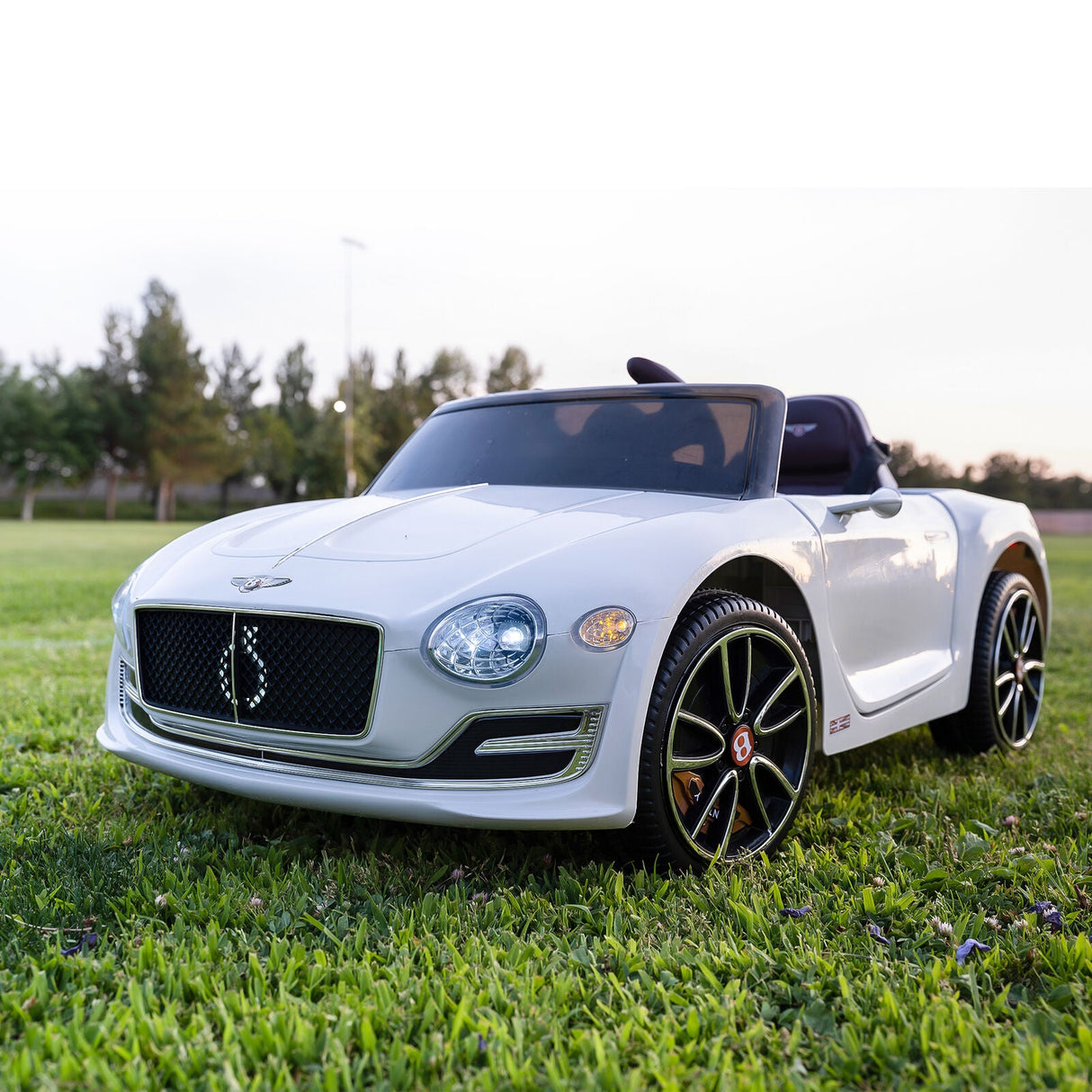 Licensed Bentley Style 12V Electric Ride-On Car with Remote Control - Battery Powered
