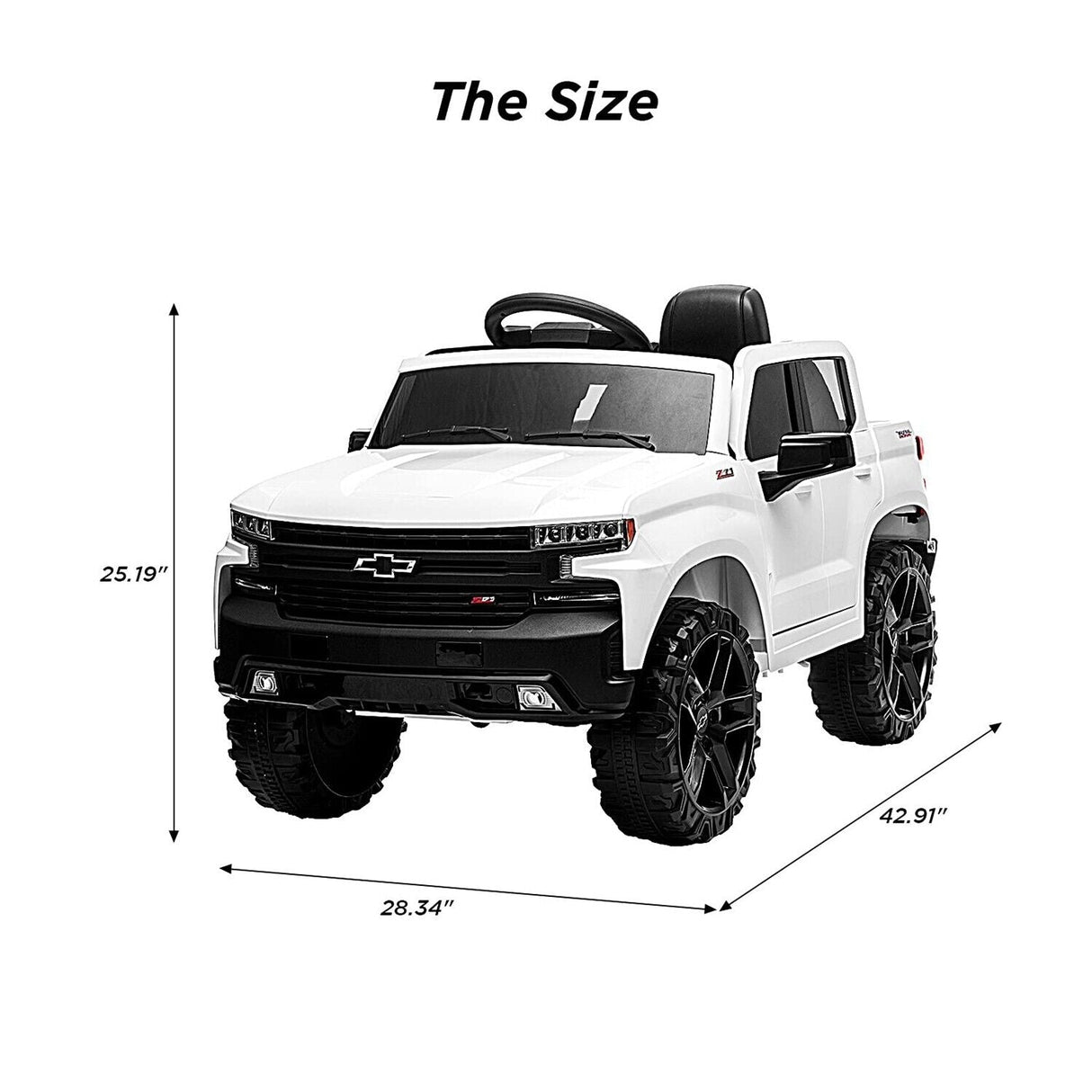 Chevrolet Silverado GMC 12V Battery-Powered Truck for Kids: Ride in Style!