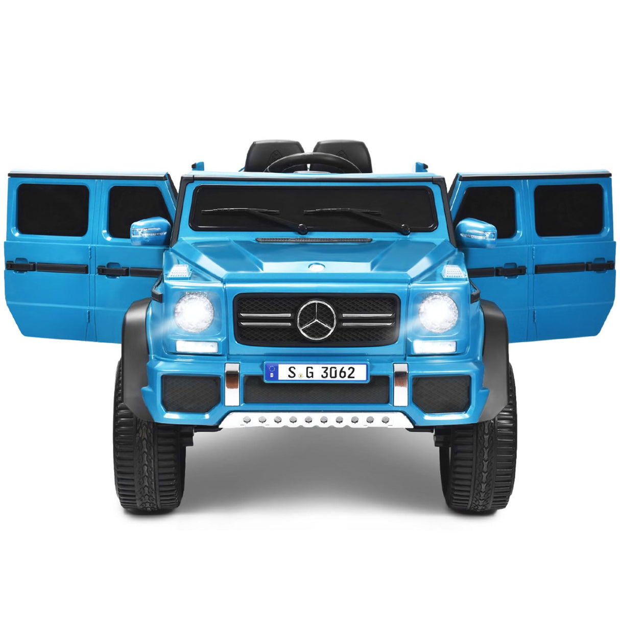 Licensed Mercedes Benz 12V Electric Kids RC Ride On Car - Battery Powered
