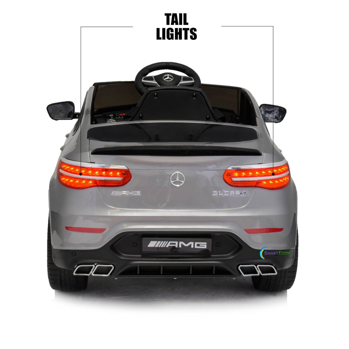 Licensed Mercedes-Benz 12V One Seater Car with R/C and MP3 - Available in Multiple Colors