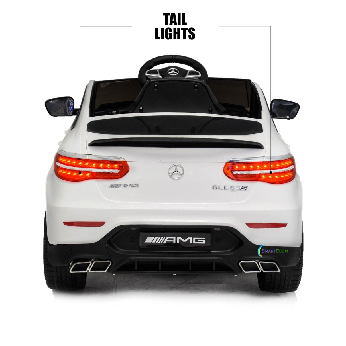 Licensed Mercedes-Benz 12V One Seater Car with R/C and MP3 - Available in Multiple Colors