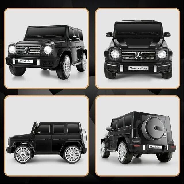 Licensed Mercedes-Benz G500 4WD Kids Ride-On Car with Remote Control - Perfect Gift for Children