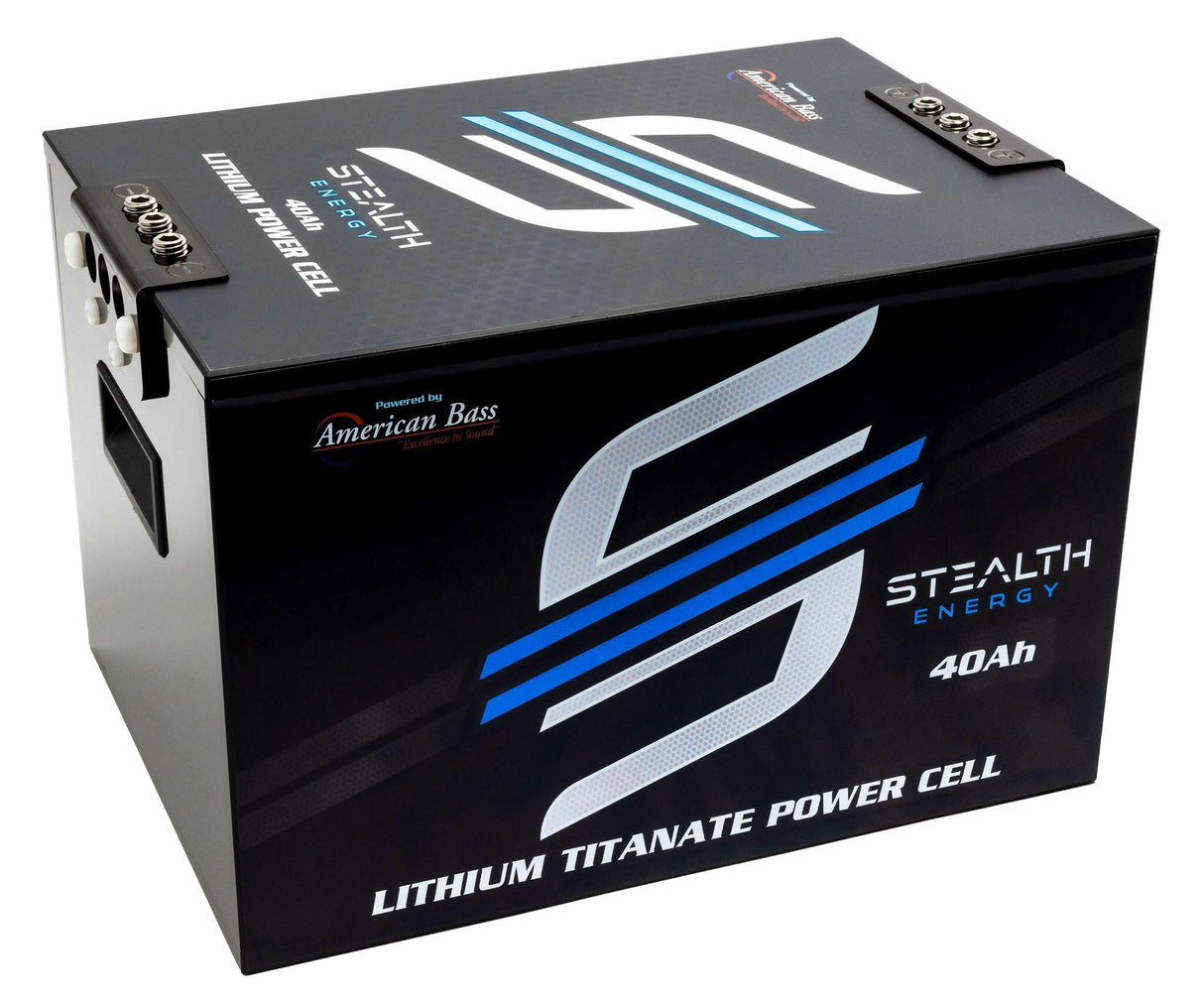 ABLT-40 American Bass Audio 13.8V LTO Battery | 40Ah Lithium Titanate Battery | Ultra-Lightweight, High-Power LTO Battery