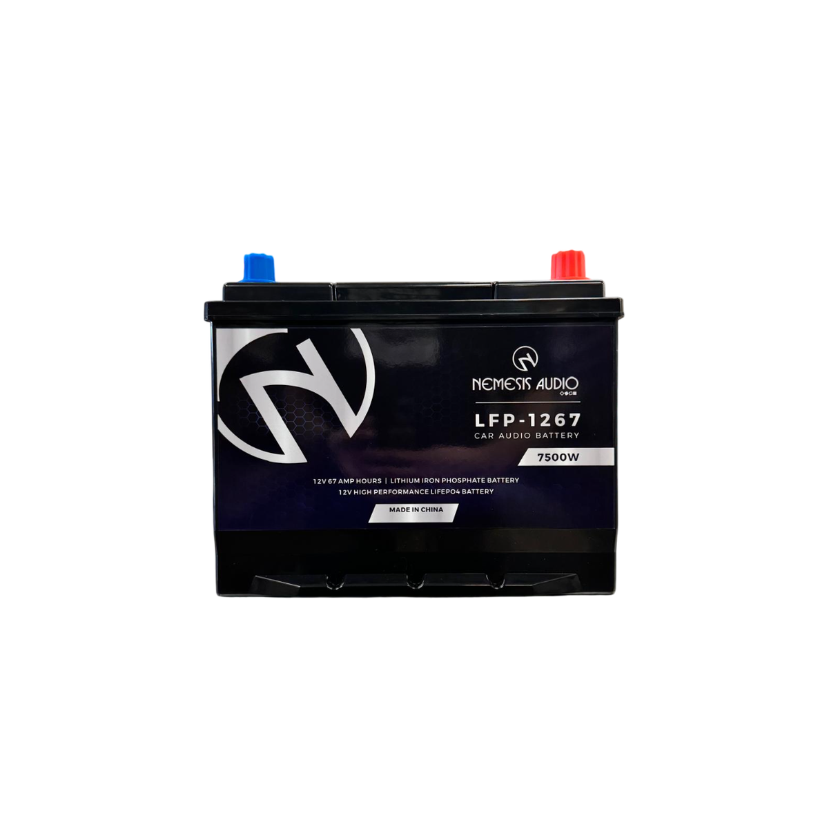 Nemesis Audio LFP-1267 67 AH 7500W Lithium Battery Nemesis Audio
