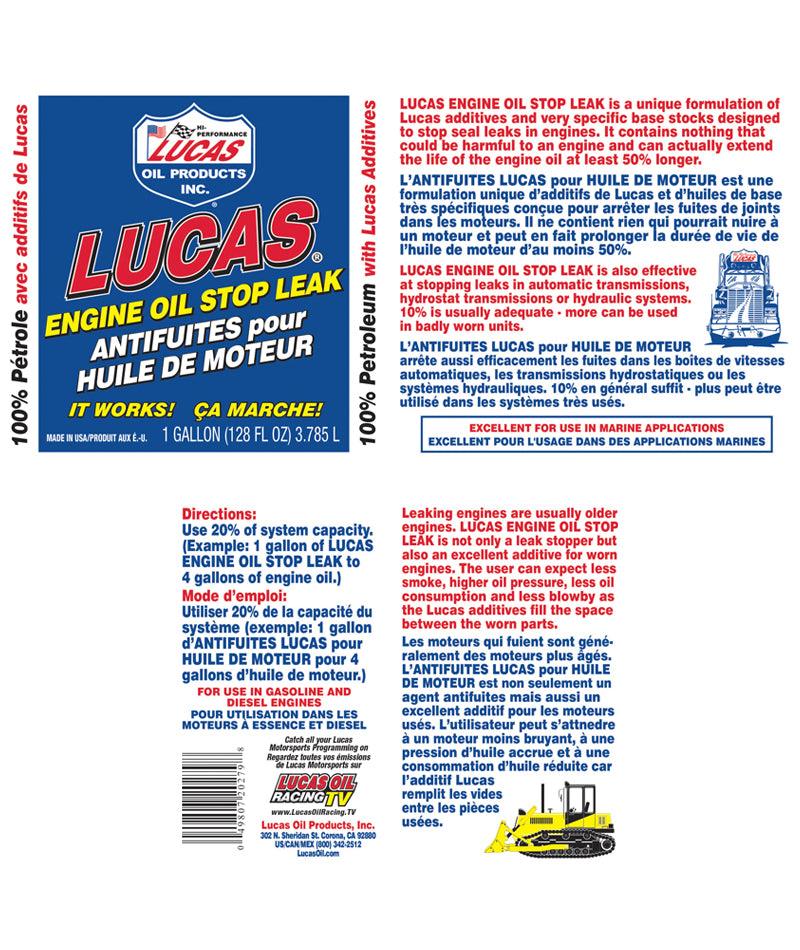Lucas Oil Engine Oil Stop Leak (20278)