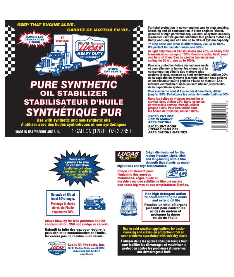 Lucas Oil Pure Synthetic Oil Stabilizer (20130)