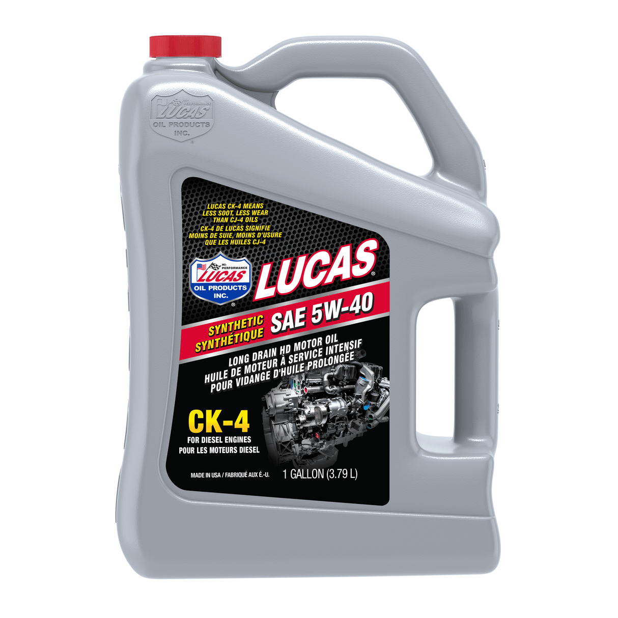 Lucas Oil Synthetic CK-4 SAE 5W-40 Motor Oil (21178)