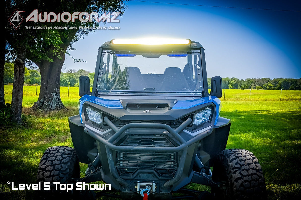 2021+ Can-Am Commander MAX / 2019+ Maverick Sport MAX Stereo Tops (4-Seat) Can-Am