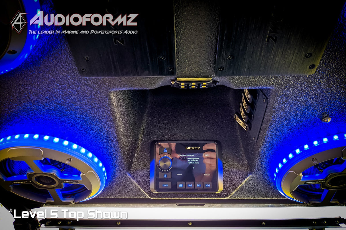 2021+ Can-Am Commander MAX / 2019+ Maverick Sport MAX Stereo Tops (4-Seat) Can-Am