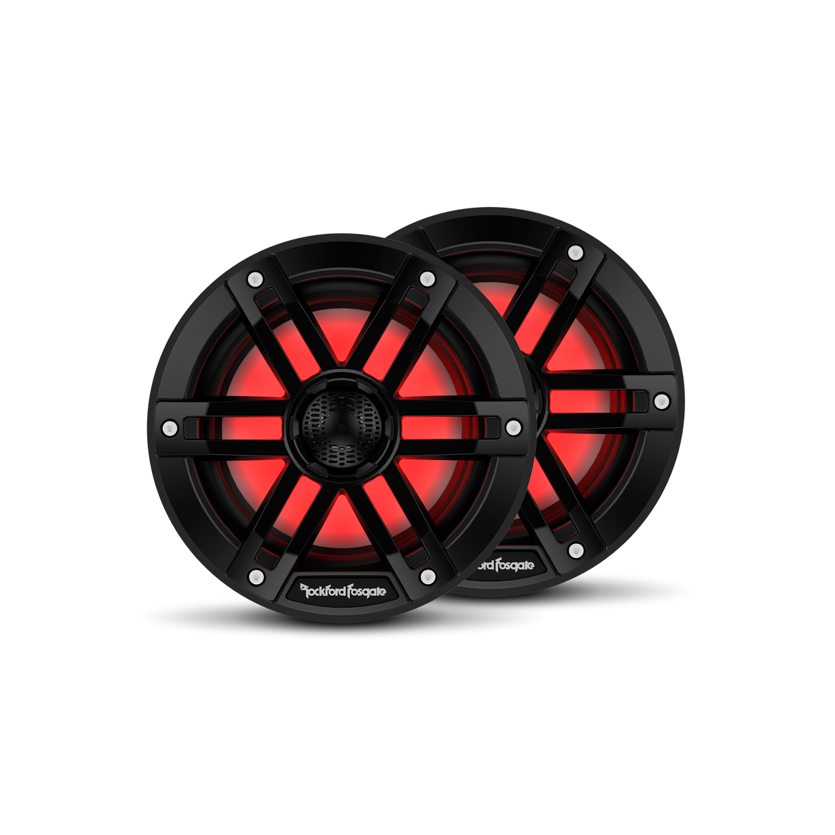 M1 6” Color Optix™ Marine 2-Way Speakers - Black
