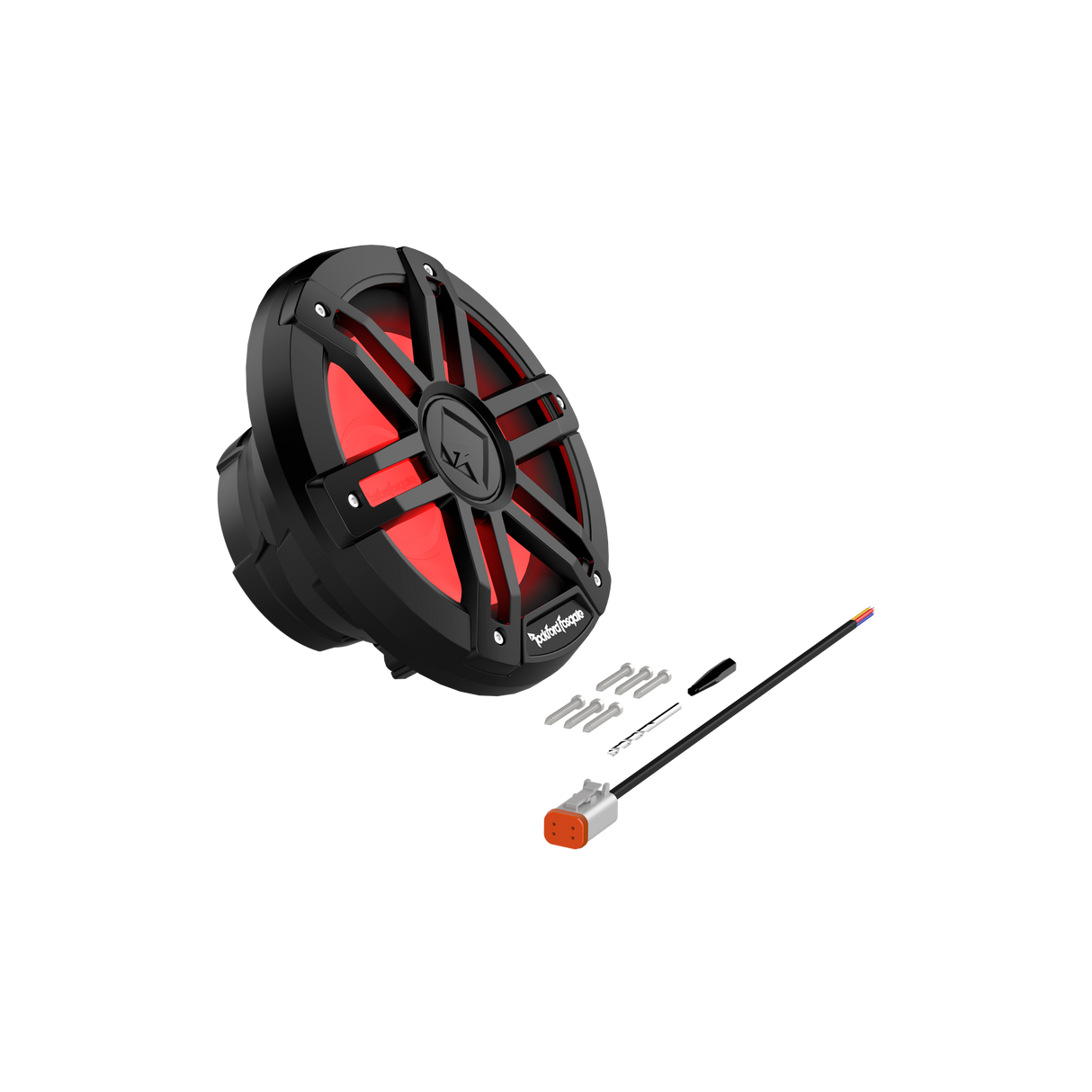 M1 8" DVC 2ohm Color Optix™ Marine Subwoofer - Black